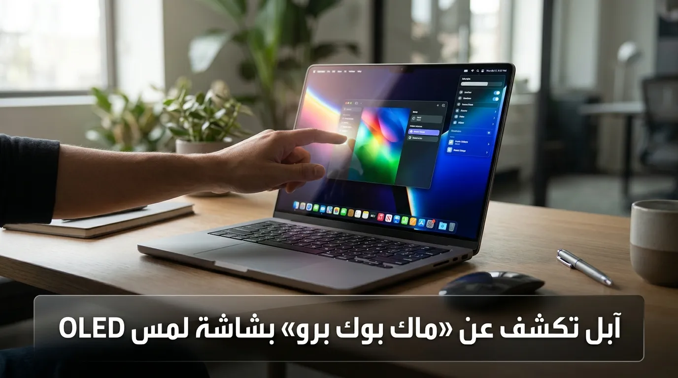 آبل تكشف أول ماك بوك برو بشاشة لمس وتوقعات بملايين الوحدات