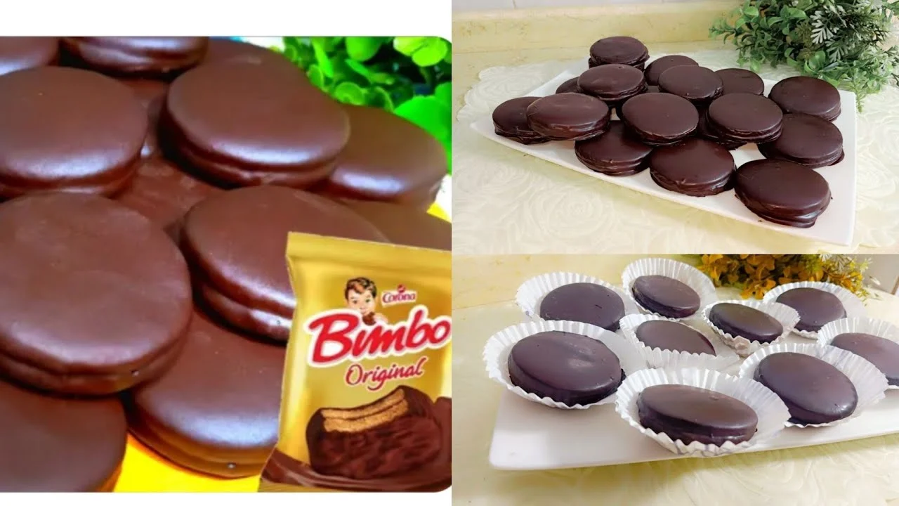 تقديمه لأفراد العائلة….طريقة عمل بسكويت البيمبو بحشو الشوكولاتة اللذيذة لأطفالك تقديمه لأفراد العائلة....طريقة عمل بسكويت البيمبو بحشو الشوكولاتة اللذيذة لأطفالك