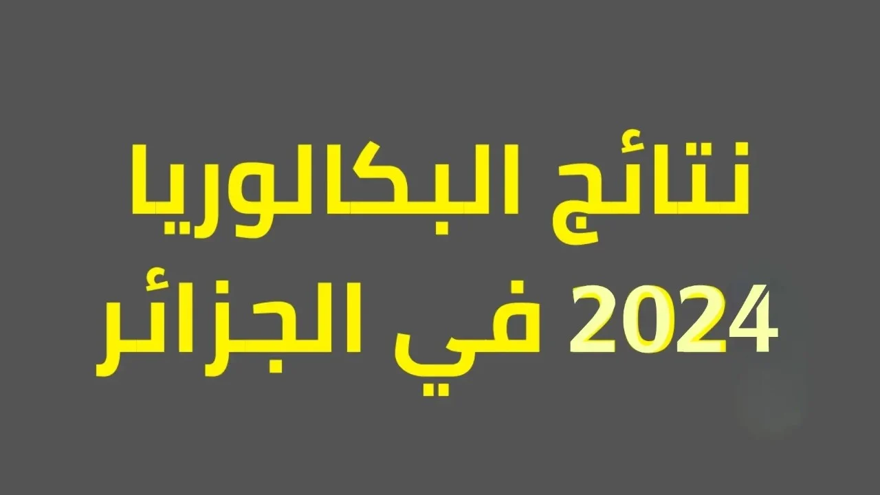 لينك مباشر.. نتائج بكالوريا الجزائر الديوان الوطني الجزائري جميع الولايات 2024