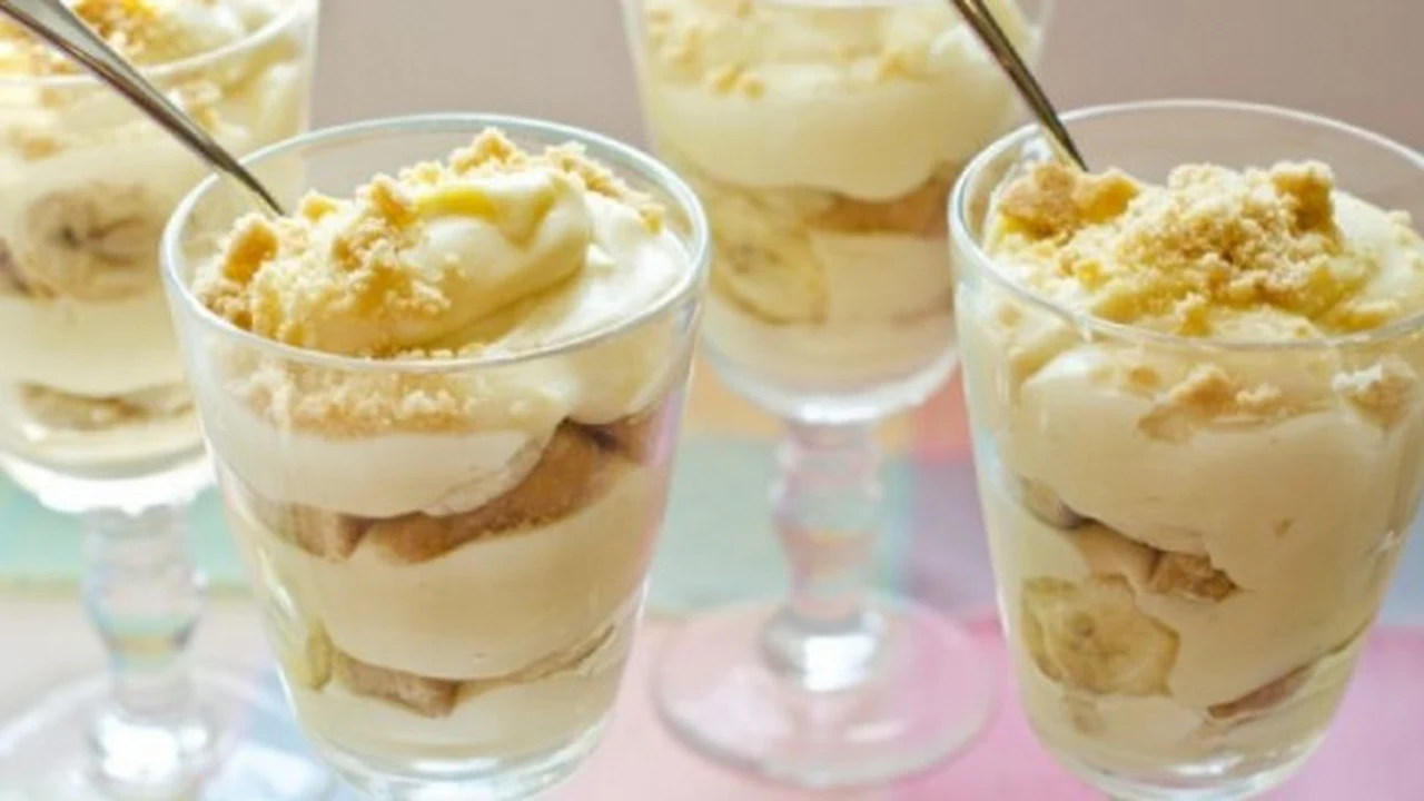 بمذاق شهي ….طريقة عمل بودينج الموز حلوي صيفية خفيفة بطعم الموز الرائع بمذاق شهي ....طريقة عمل بودينج الموز حلوي صيفية خفيفة بطعم الموز الرائع