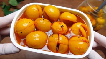 طريقة الليمون المخلل