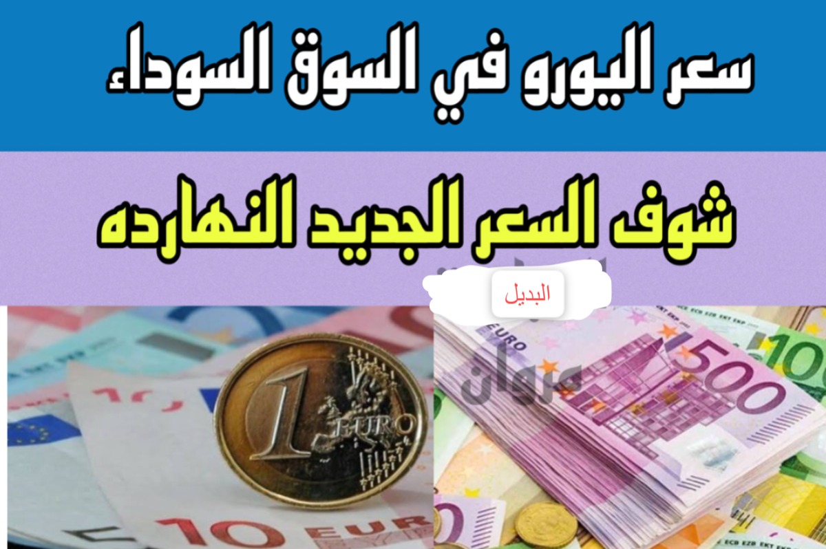 “كـم يسـاوي 1000 يور” سعر اليورو اليوم مقابل الجنيه المصري في البنـوك المصرية والسوق السوداء.. هل سيواصل الارتفاع!