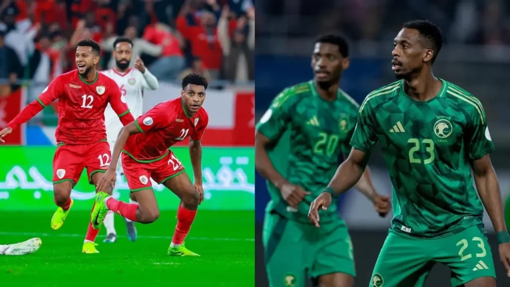 متــابعة مباراة السعودية وعمان Oman vs Saudi Arabia بصوت المعلق خالـد المديفـر وفهد العتيبي.. اعـرف من يحجز دور النهائي