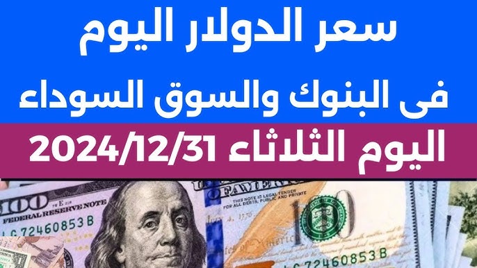 “الاخضر في السما”.. إليك سعر الدولار مقابل الجنيه المصري اليوم الثلاثاء 31 ديسمبر 2024 بالتحديث الجديد