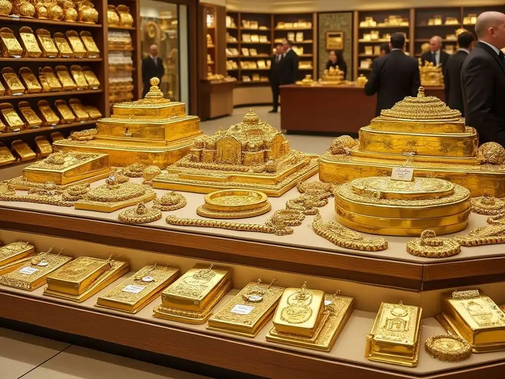 عيار 21 بكام النهاردة؟.. أسعار الذهب والسبائك اليوم الخميس في محلات الصاغة 5 عيار 21 بكام النهاردة؟.. أسعار الذهب والسبائك اليوم الخميس في محلات الصاغة