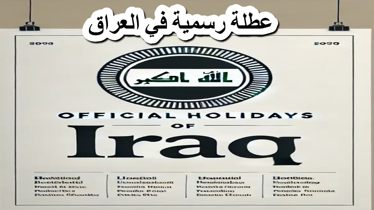 رسميا .. عطلة في العراق غدا لأحد المحافظات العراقية وشمول القرار هذه المؤسسات