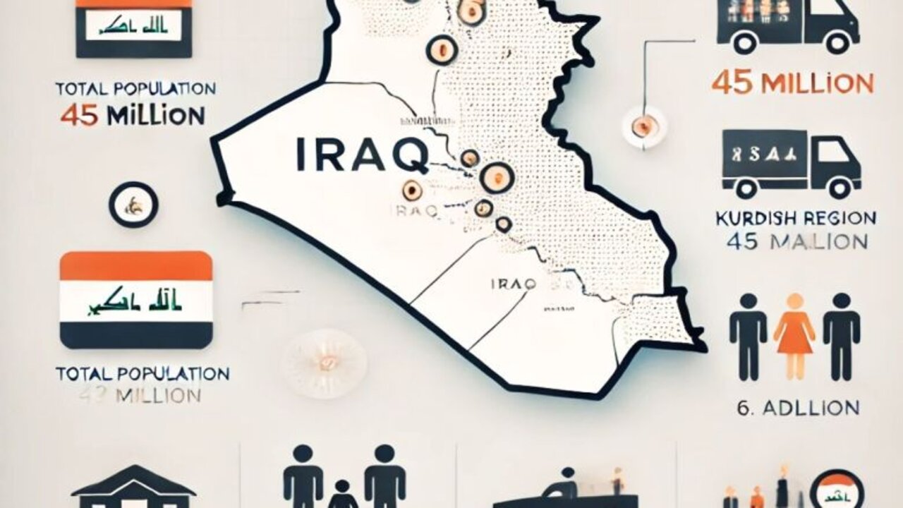 نتائج التعداد السكاني 2025 بالعراق