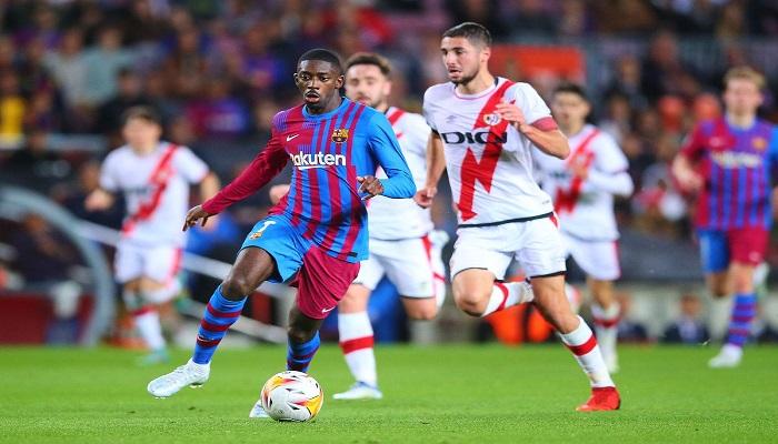 القنوات الناقلة لمباراة برشلونة ورايو فاليكانو وموعد مباراة برشلونة ضد رايو فاليكانو والتشكيل المتوقع