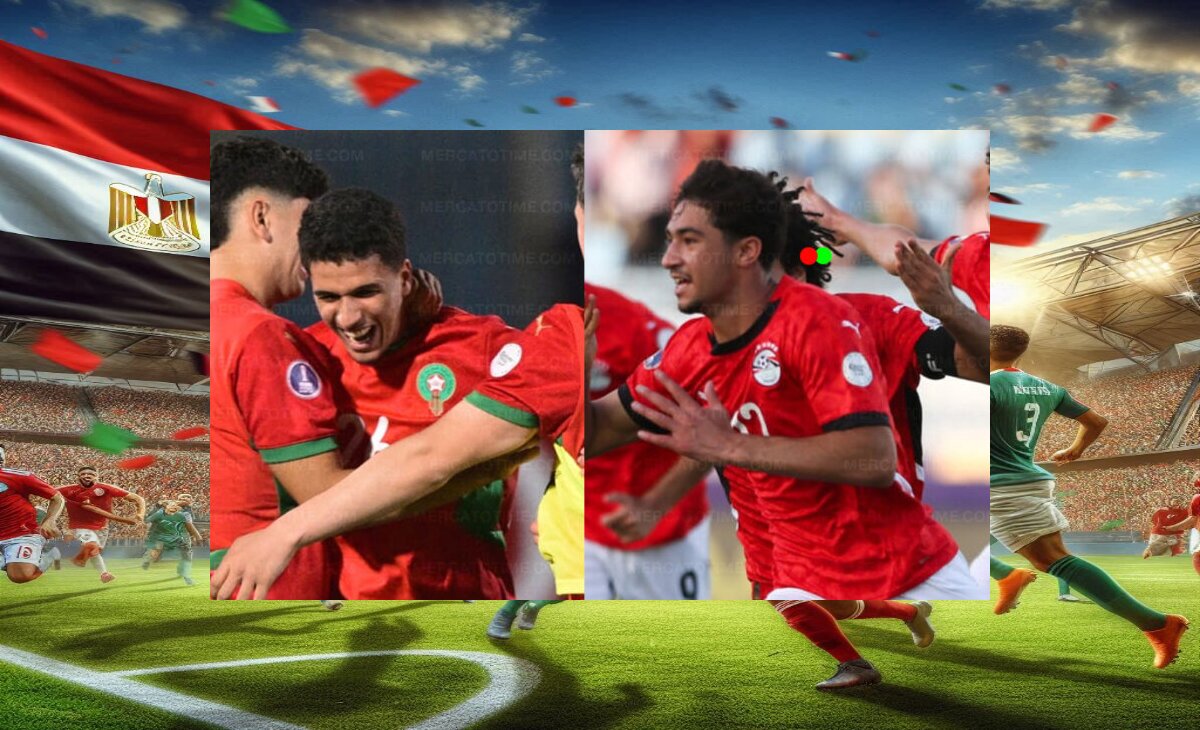 القناة المفتوحة الناقلة لمباراة مصر والمغرب في نصف نهائي كأس أمم إفريقيا للشباب 2025