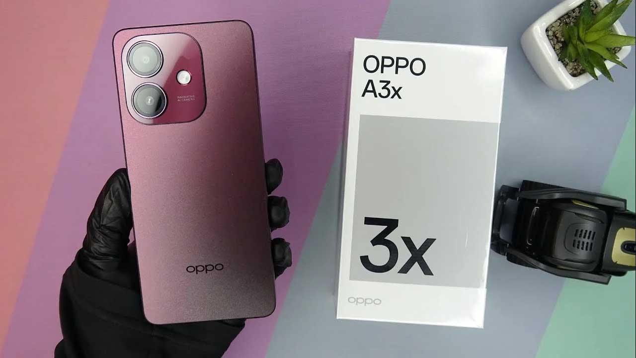 هاتف أحلامك شبيه الآيفون أرخص هاتف فخامة من أوبو Oppo A3x الرائد في فئته بأقوي المواصفات الرائدة بلا منافس