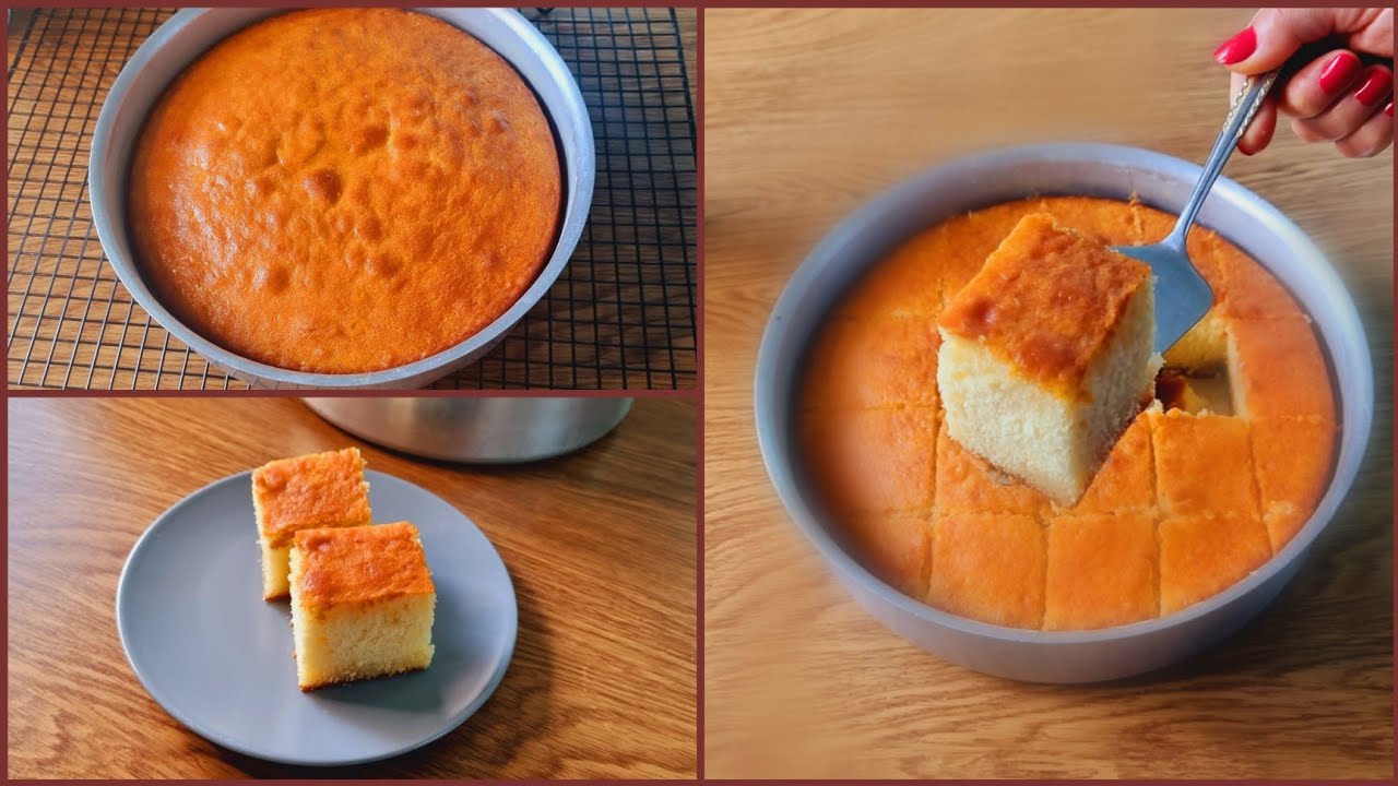 كيكة كل يوم للفطار جنب الشاي.. كيكة الزبادي الاقتصادية الهشة بمقادير ناجحة وبطعم وقوام خفيف ولذيذ