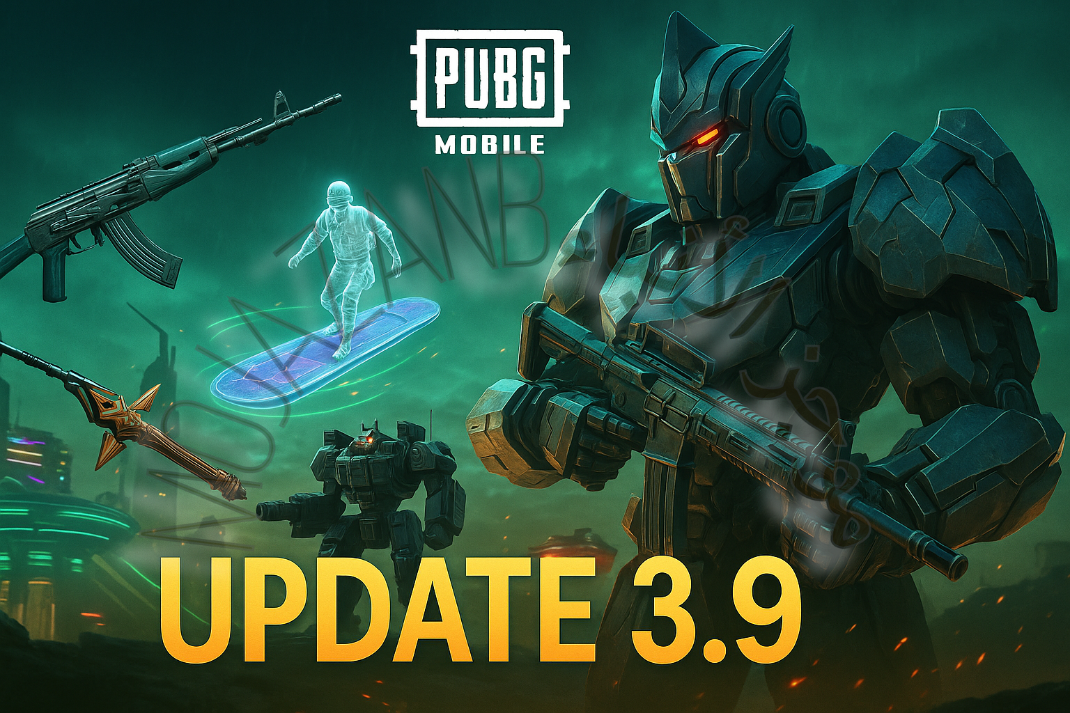 “صراع الآلات” موعد إطلاق تحديث ببجي موبايل 3.9 الجديد رسمياً