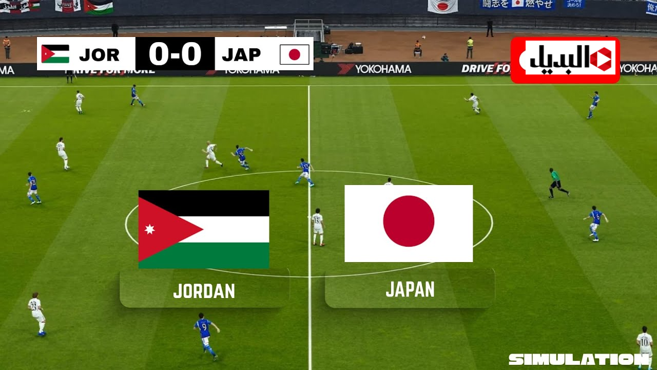 متابعة لعبة jordan u23 vs japan u23 عبر قناة beIN Sports 6 لمتابعة مباراة الاردن اليابان اليوم في كأس آسيا تحت 23 سنة